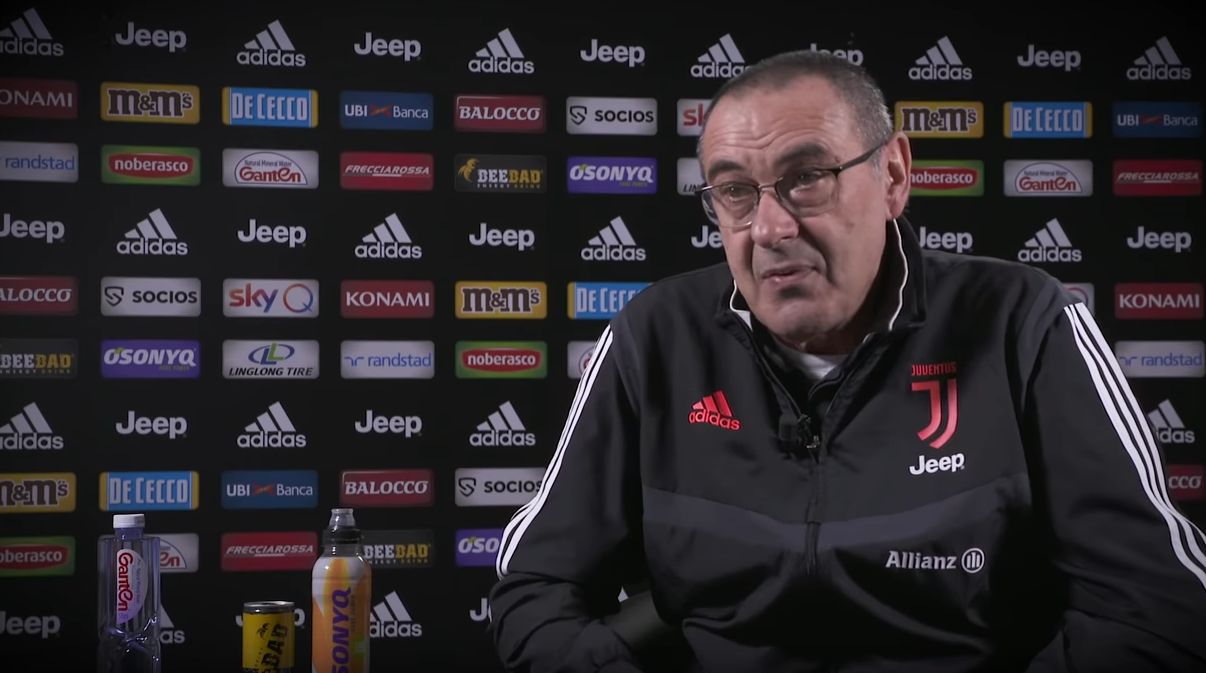sarri juve isolamento