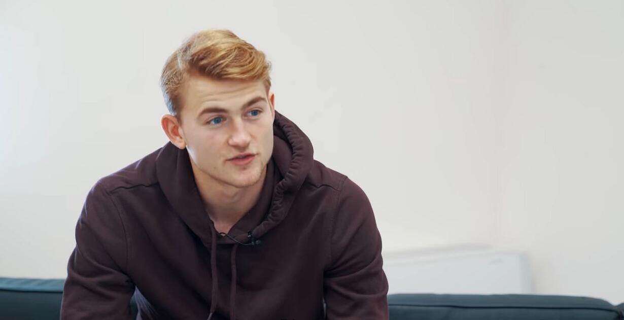 de ligt intervista foot truck spogliatoio juventus