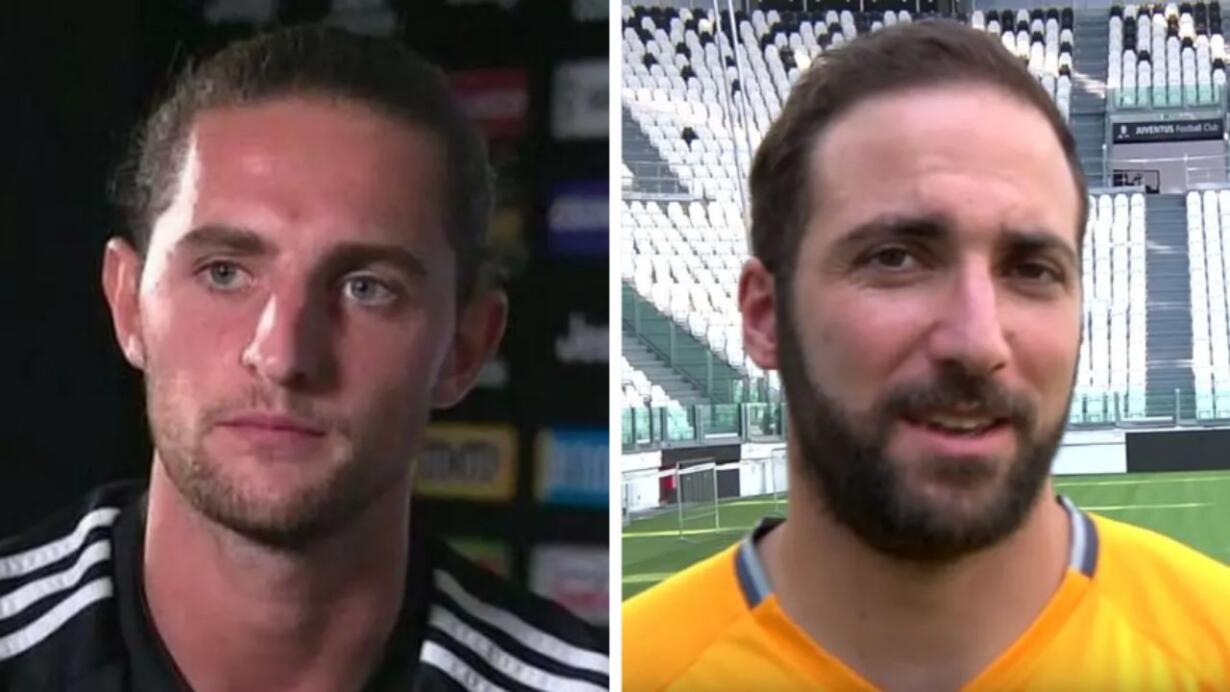 juventus rabiot higuain completo
