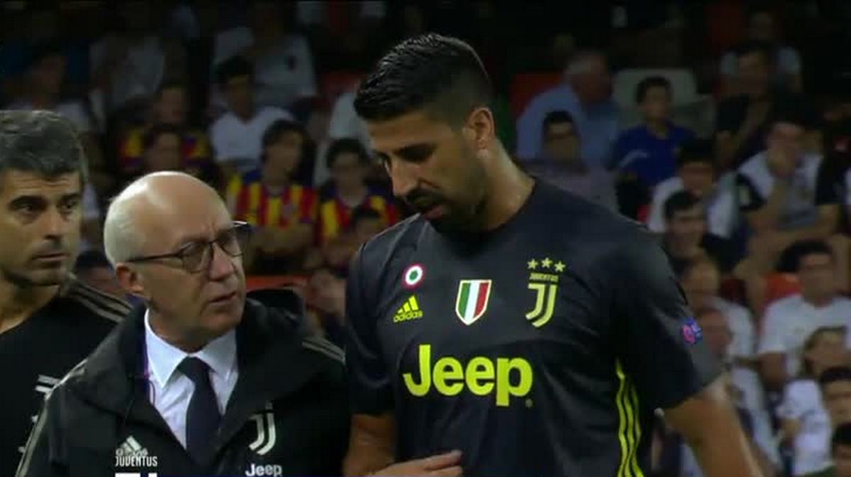 khedira infortunato coppa italia