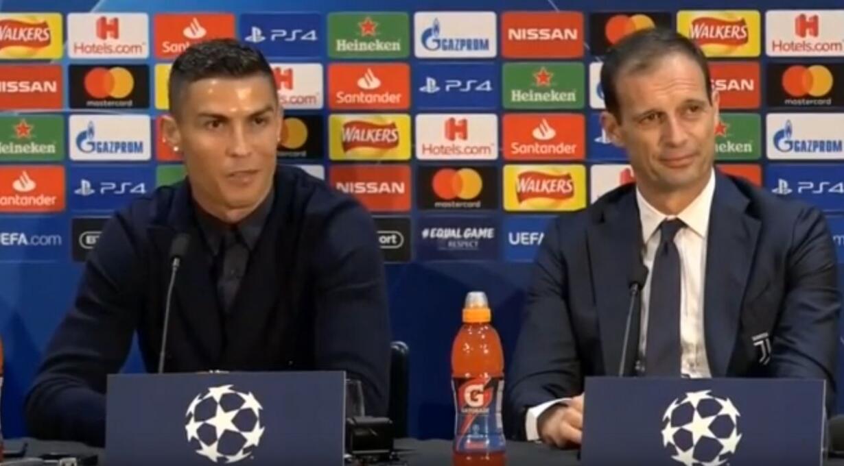 news juventus ronaldo allegri