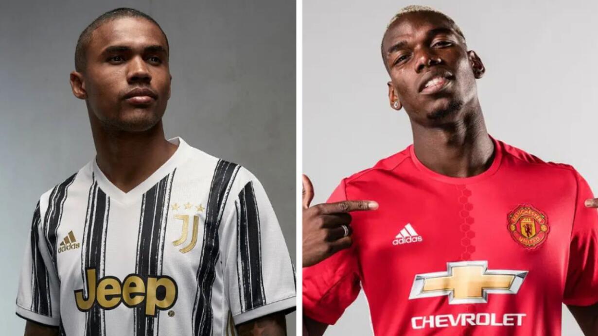 douglas costa pogba manchester united juve