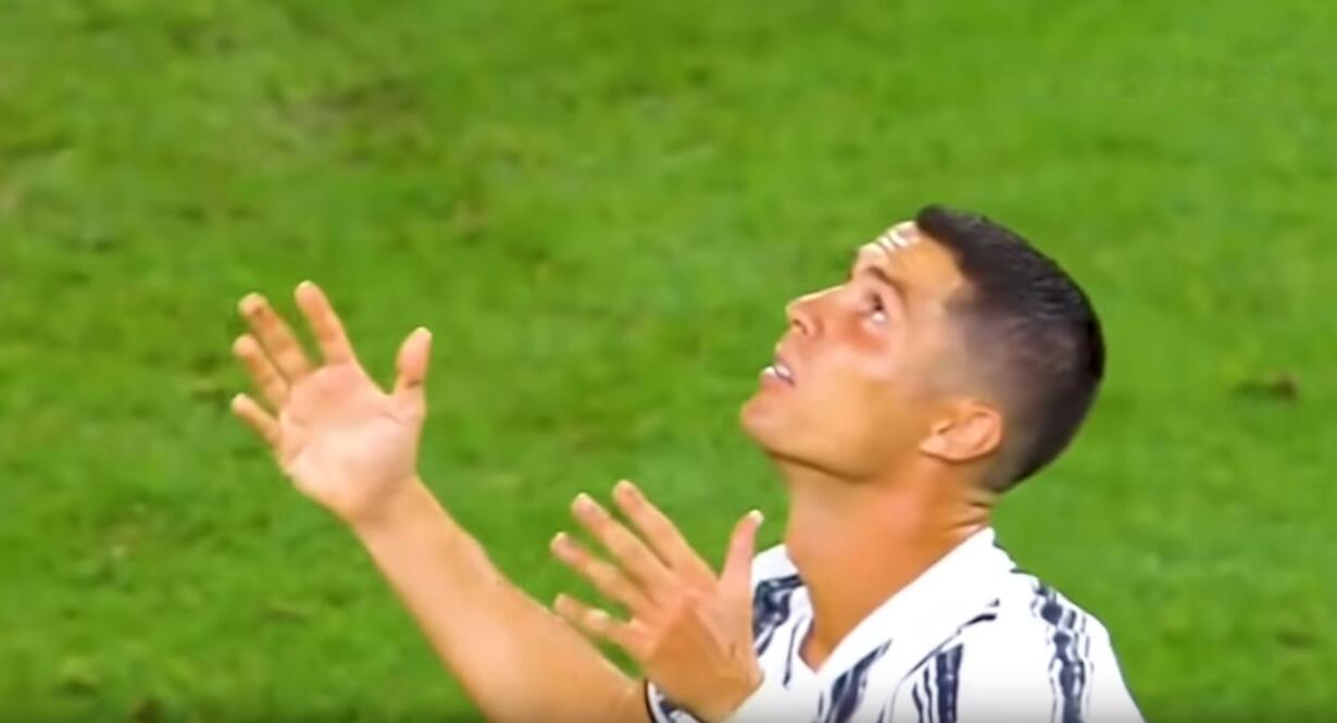 ronaldo furioso agnelli juve lione