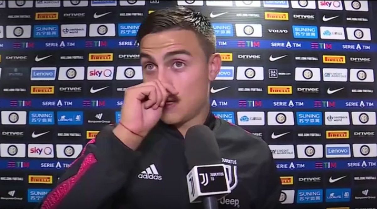 dybala ansia tampone