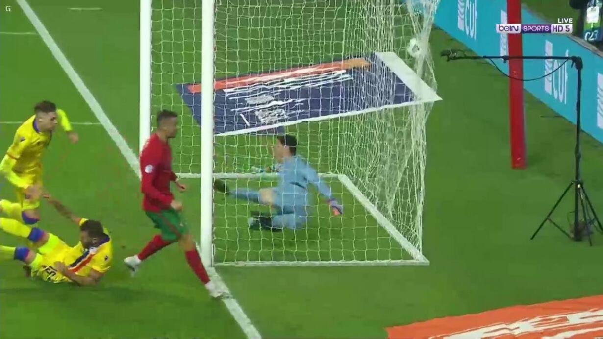 ronaldo gol portogallo andorra record video