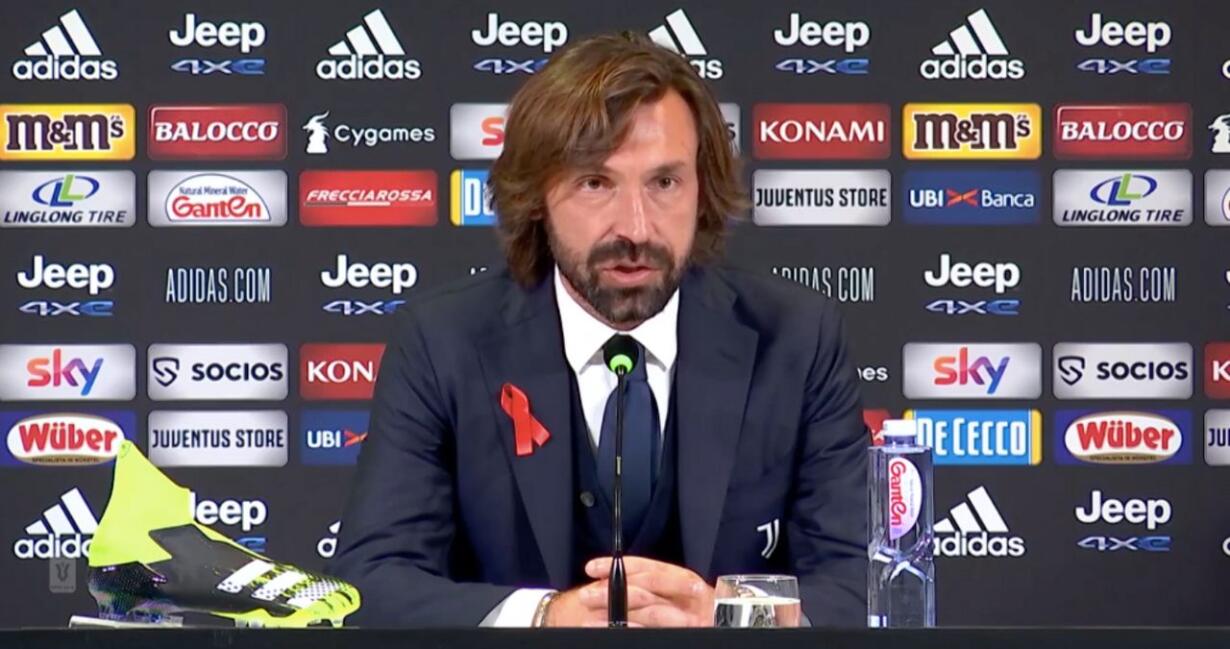 pirlo conferenza stampa juventus bologna