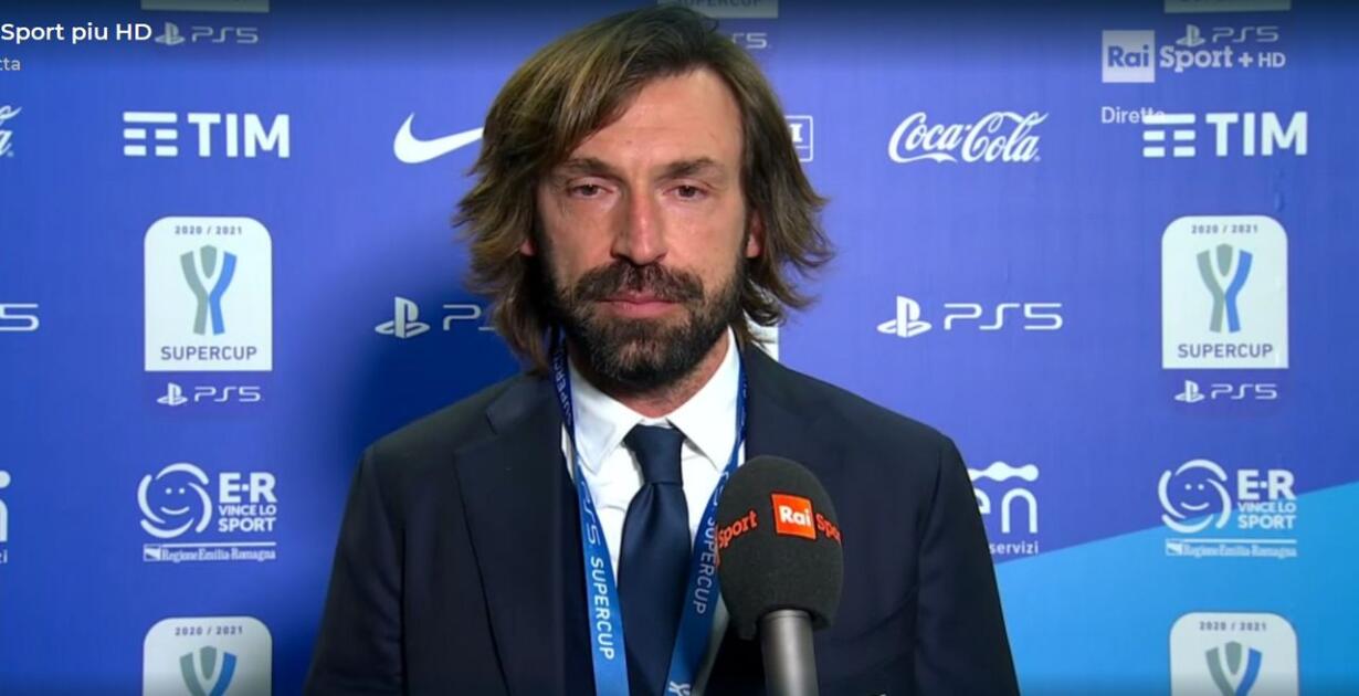 pirlo intervista juventus napoli supercoppa