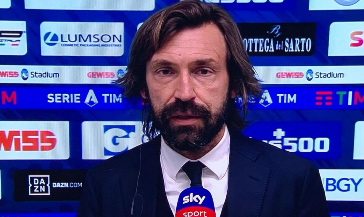 pirlo intervista atalanta-juventus 1-0