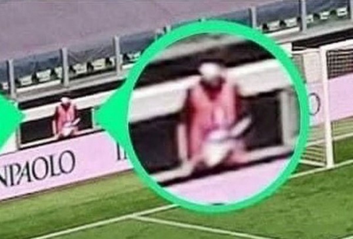 raccattapalle ronaldo maglia multa