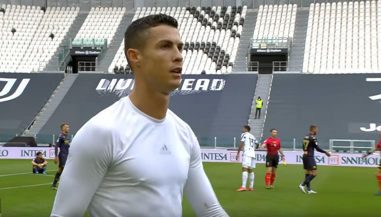 ronaldo juventus genoa