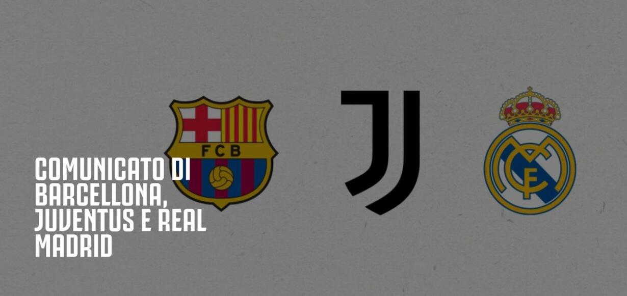comunicato juventus real barcellona superlega