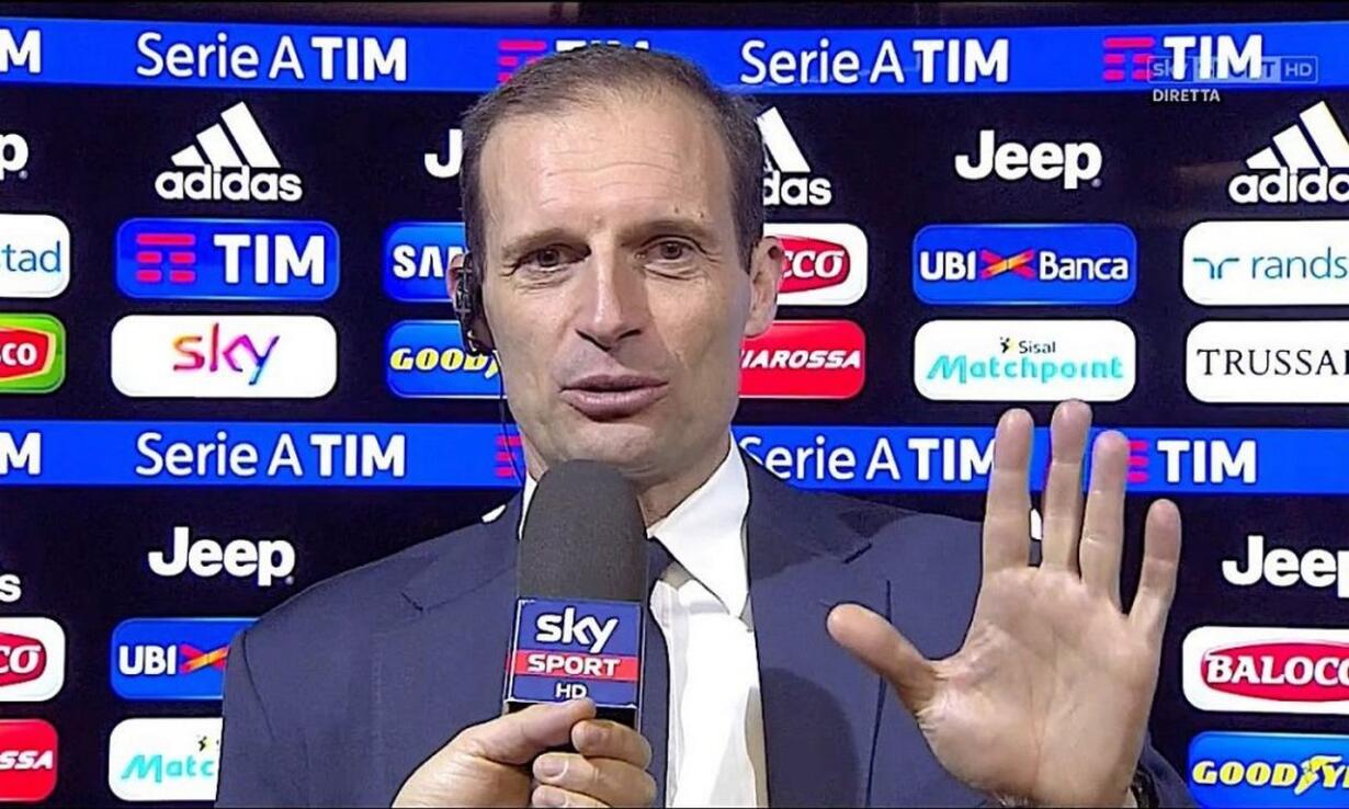 panchina juventus allegri