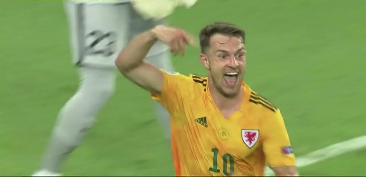 ramsey gol galles aston villa