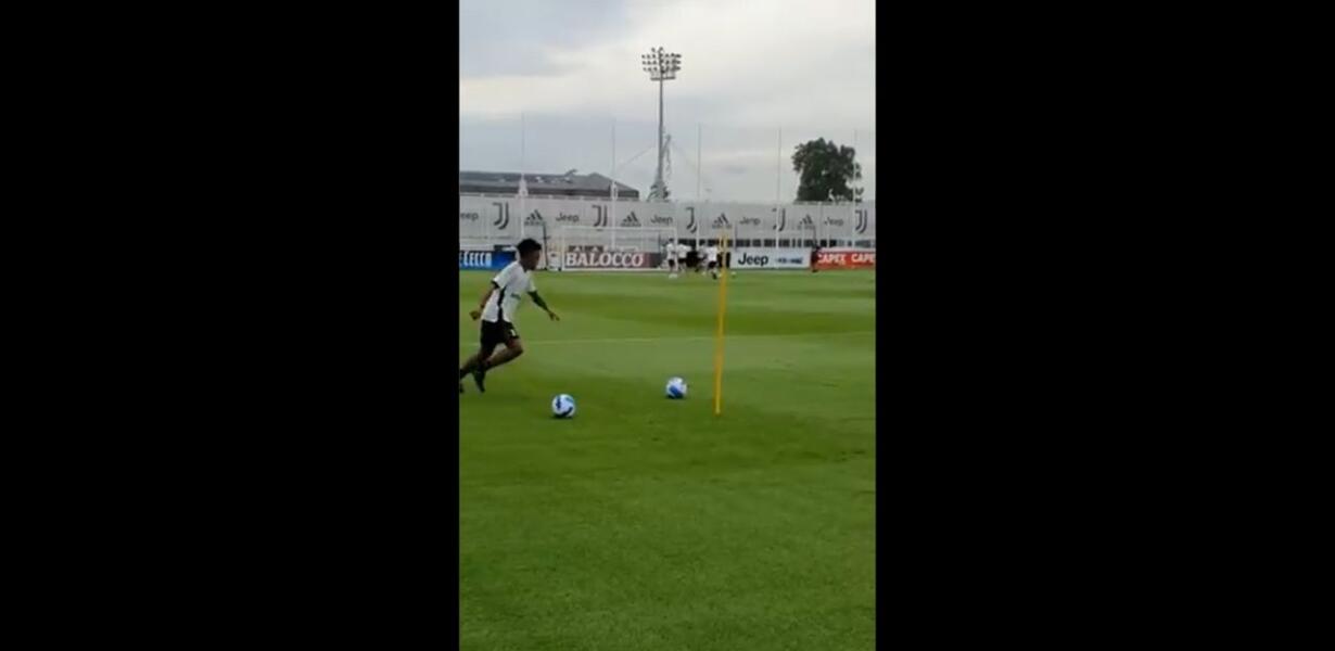 juventus 2021-2022 allenamento video