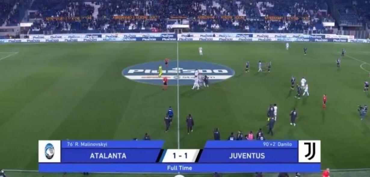 atalanta-juventus 1-1 highlights video gol pagelle