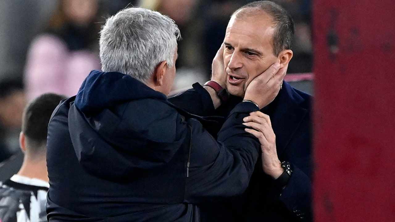 Allegri e Mourinho