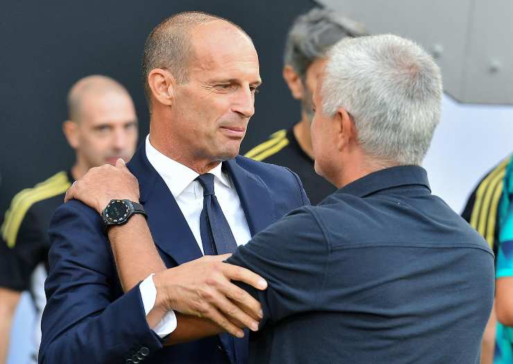 Allegri e Mourinho