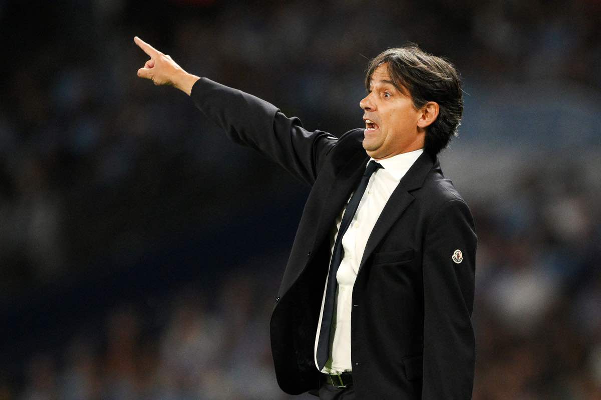 Inzaghi al termine di Juventus-Inter