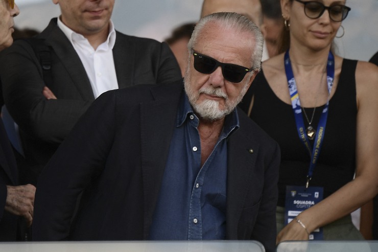 Aurelio De Laurentiis, presidente del Napoli