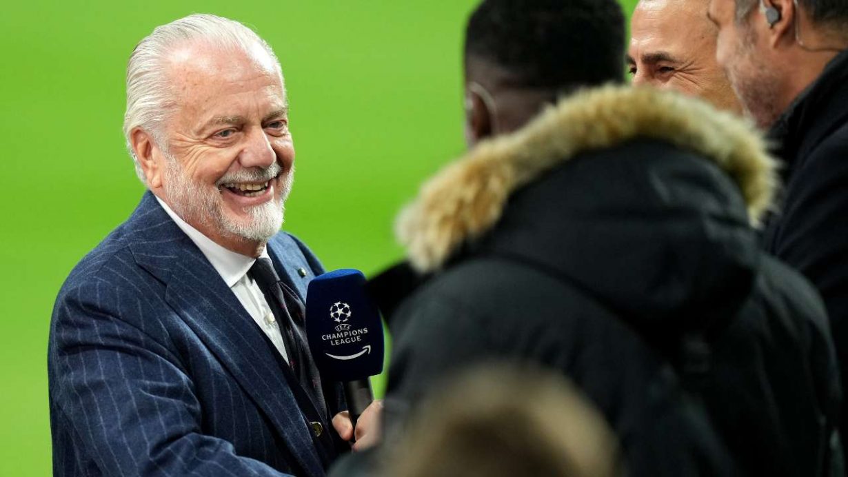 Aurelio De Laurentiis, presidente del Napoli