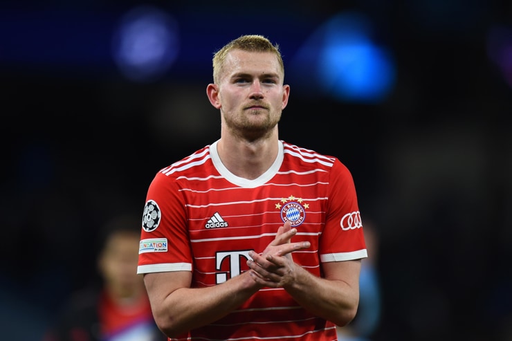 De Ligt con la maglia del Bayern Monaco - Foto ANSA - Jmania.it