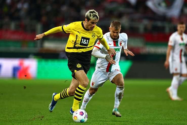 Reyna con la maglia del Borussia Dortmund - Foto ANSA - Jmania.it