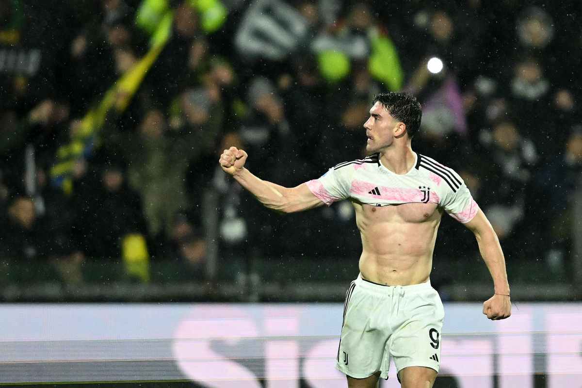 Vlahovic Salernitana Juve