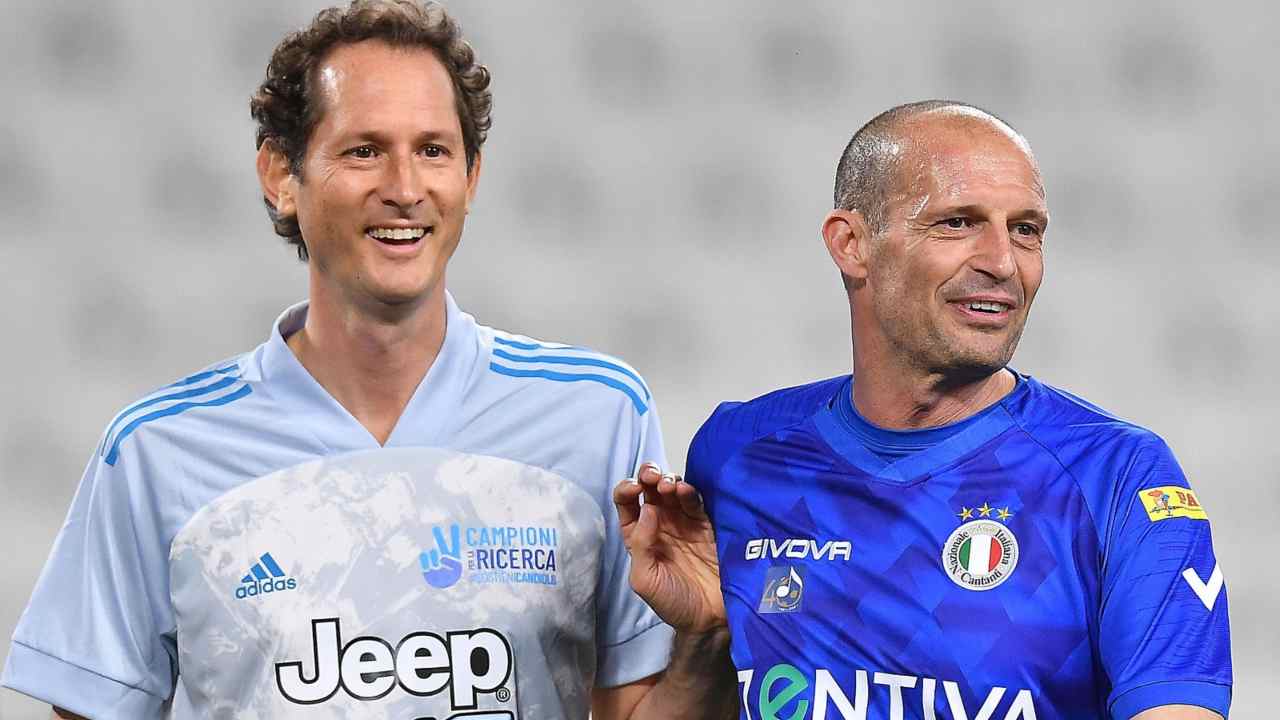 Allegri ed Elkann