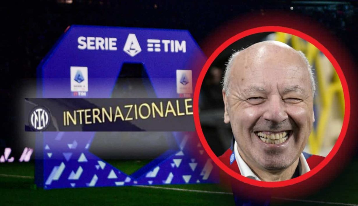 Beppe Marotta, direttore sportivo dell'Inter - Foto Lapresse + X - Jmania.it