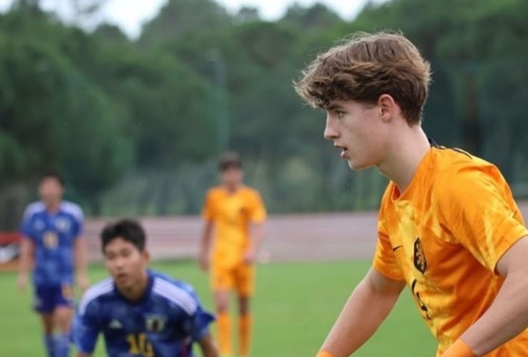 Nijstad con la maglia delle giovanili dell'Olanda - Foto dal profilo Instagram del giocatore - Jmania.it
