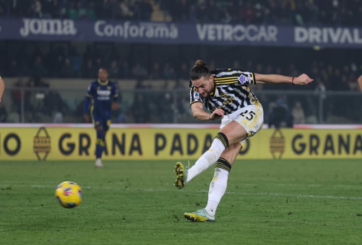 Adrien Rabiot in campo - Foto ANSA - Jmania.it