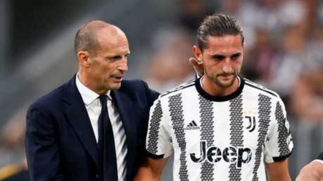 Allegri e Rabiot