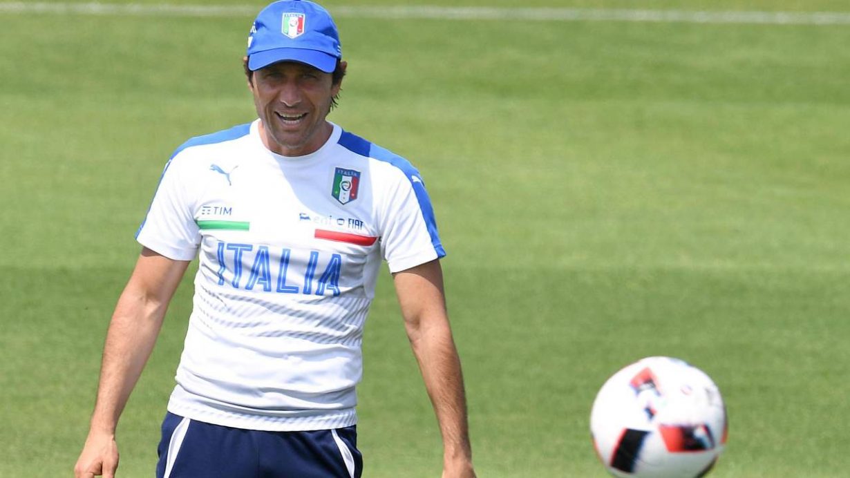 Antonio Conte ai tempi della Nazionale italiana - foto ANSA - JMania.it