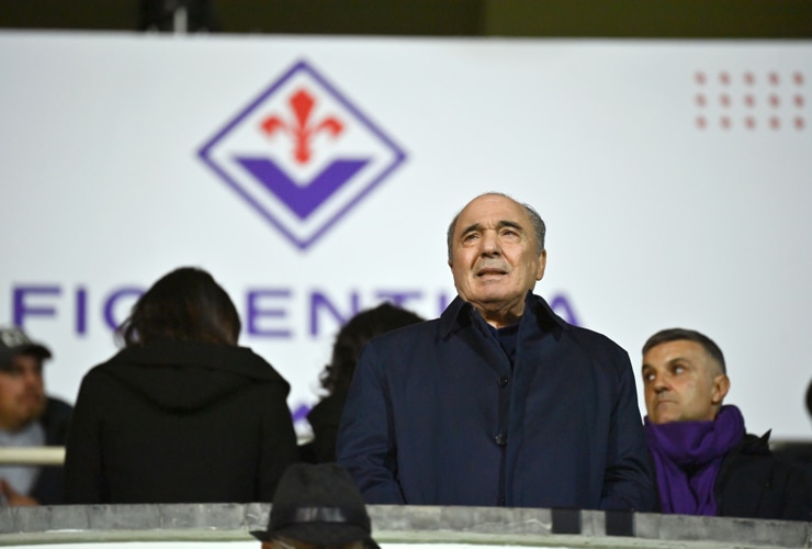 Il presidente della Fiorentina Commisso - Foto Lapresse - Jmania.it
