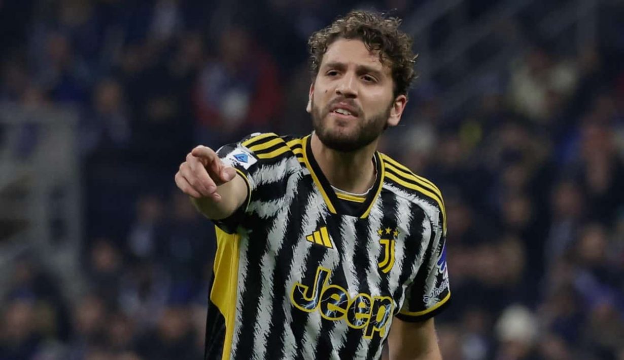 Manuel Locatelli con la maglia della Juventus - Foto ANSA - Jmania.it