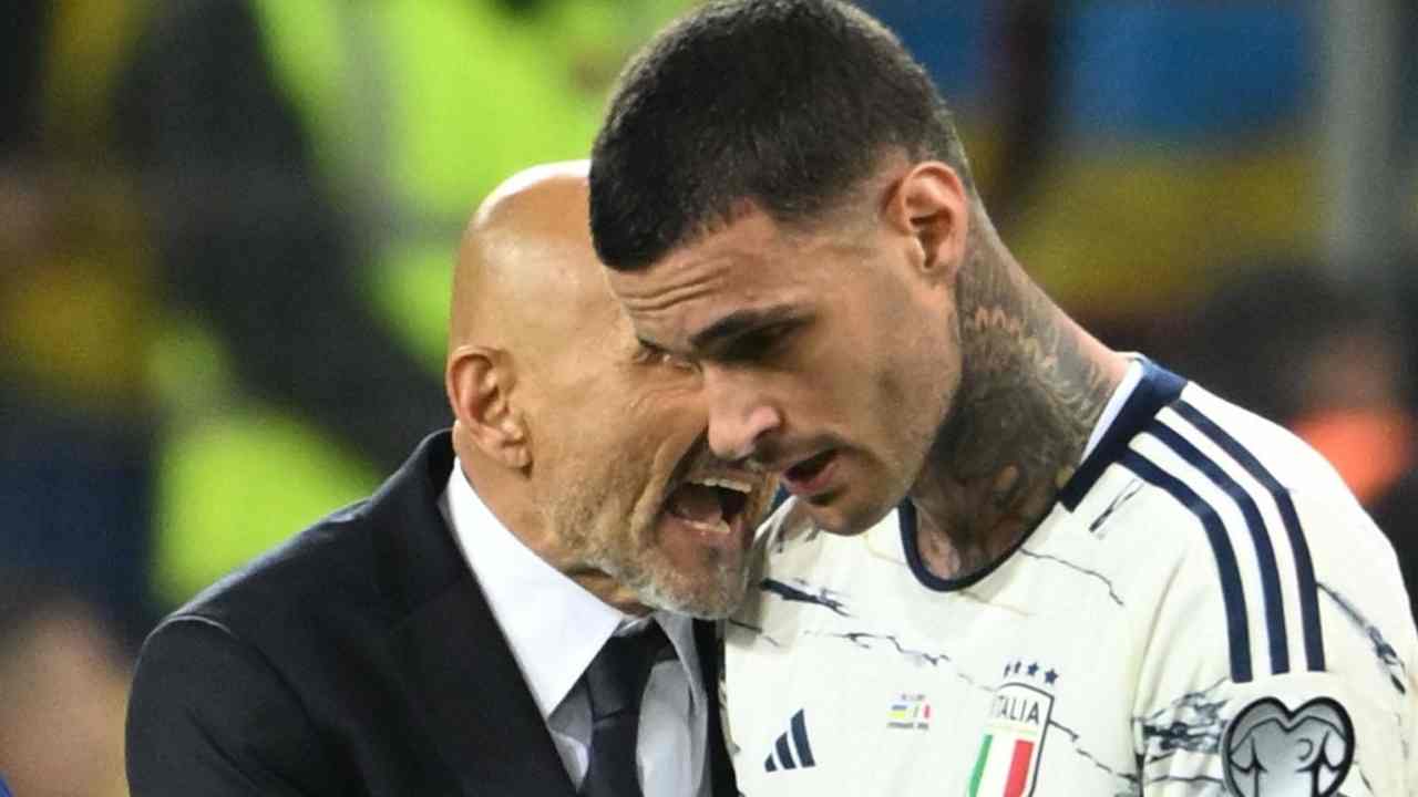 Spalletti e Scamacca