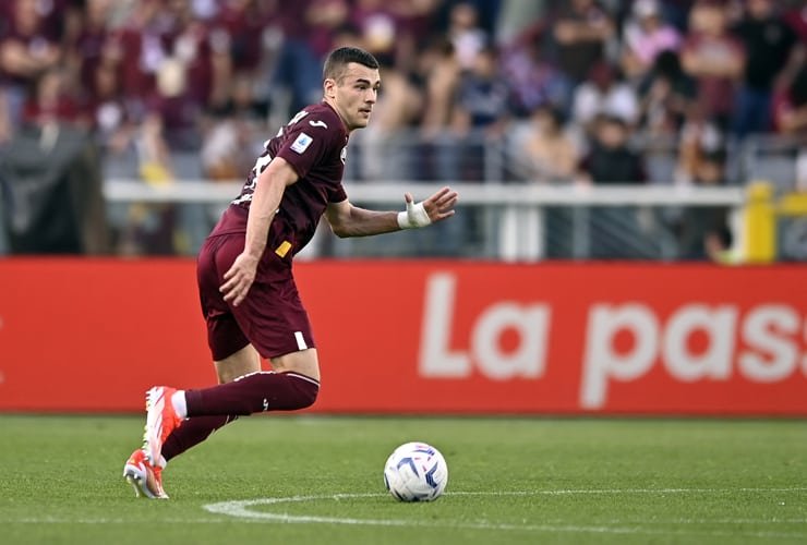 Buongiorno in campo con la maglia del Torino - Foto Lapresse - Jmania.it