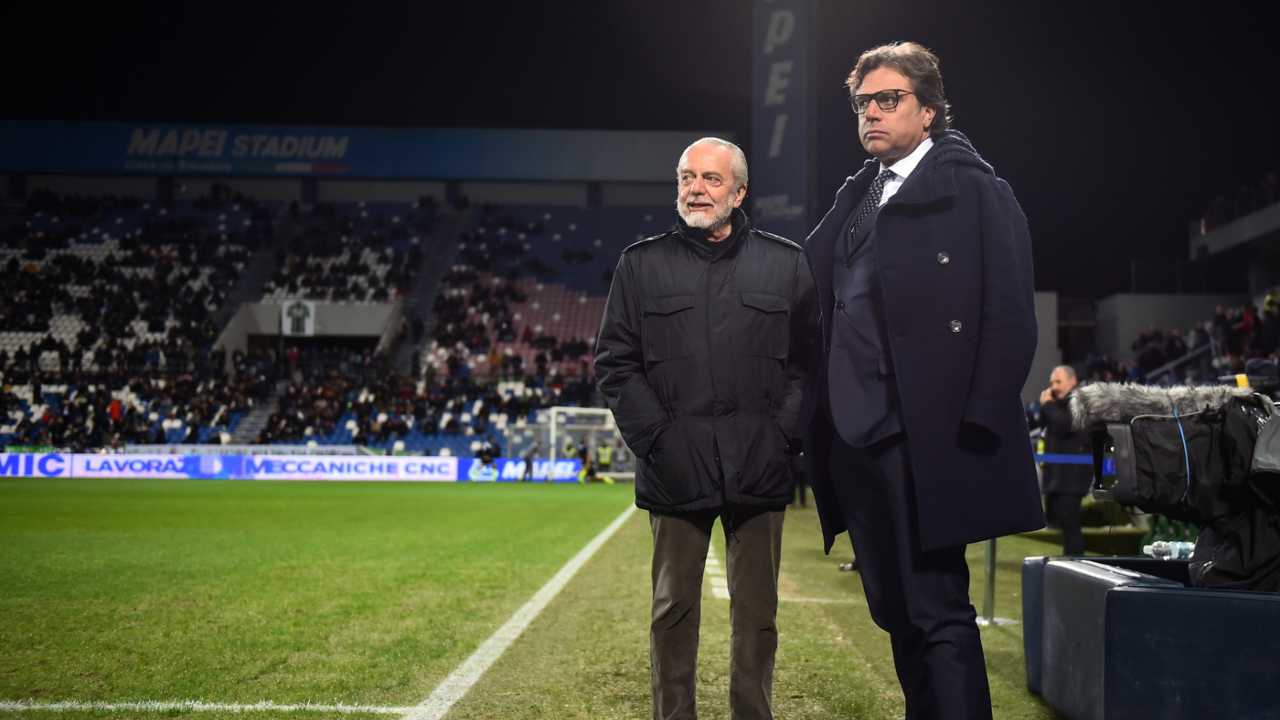 De Laurentiis e Giuntoli