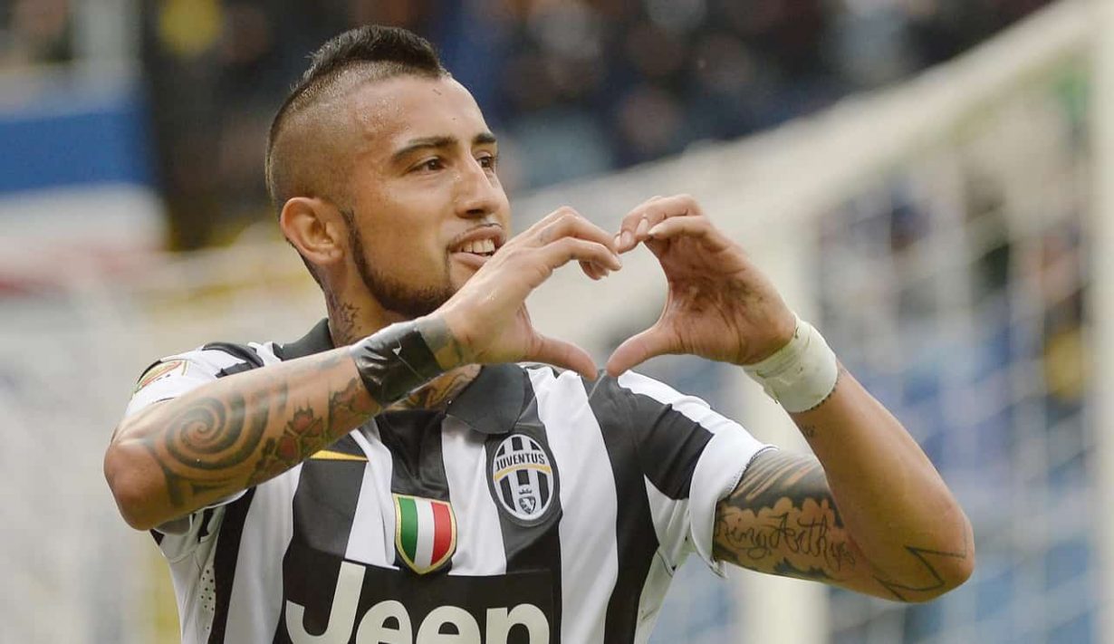 Arturo Vidal con la maglia della Juventus - Foto ANSA - Jmania.it