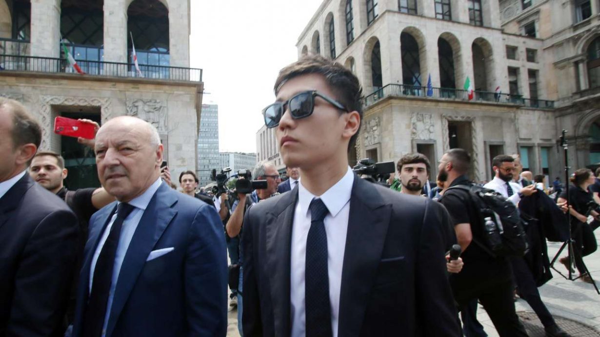 Beppe Marotta e Steven Zhang