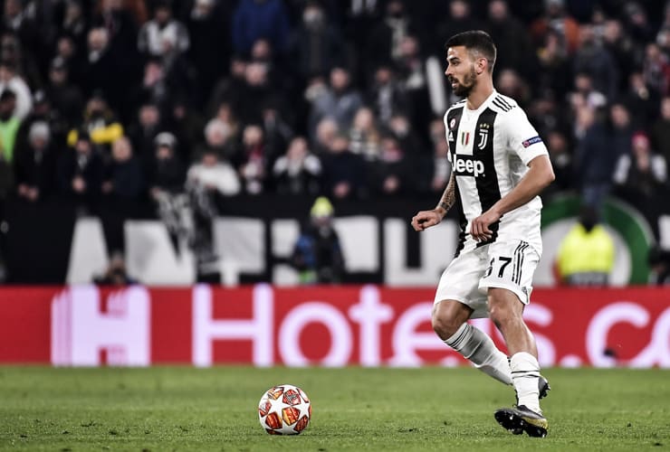 Spinazzola in Juventus vs Atletico Madrid - Foto Lapresse - Jmania.it