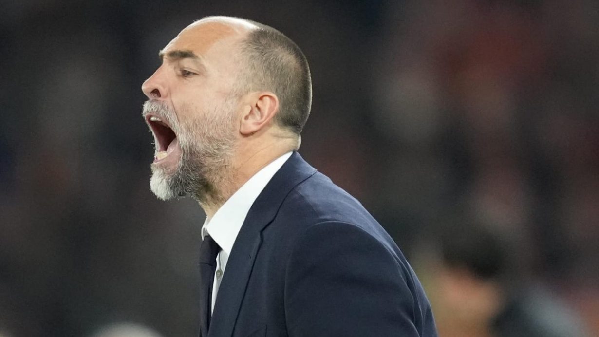 Igor Tudor su tutte le furie - Foto Lapresse - Jmania.it