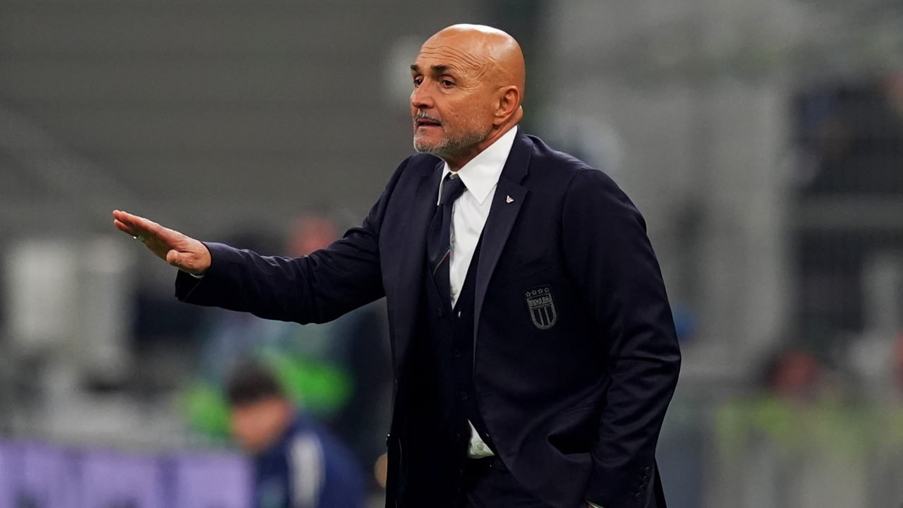 Luciano Spalletti a bordo campo - Foto Lapresse - Jmania.it