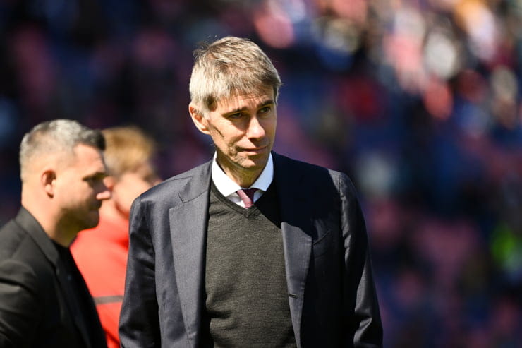 Frederic Massara a bordo campo - Foto Lapresse - Jmania.it