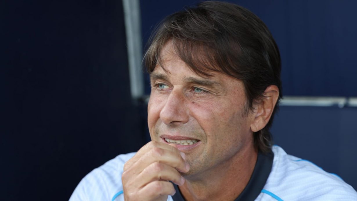 Antonio Conte in panchina - Foto Lapresse - Jmania.it