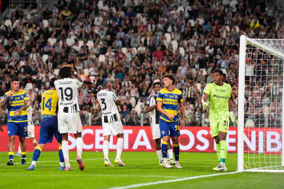 Juventus-Parma, buona la prima in casa: vittoria per 1-0