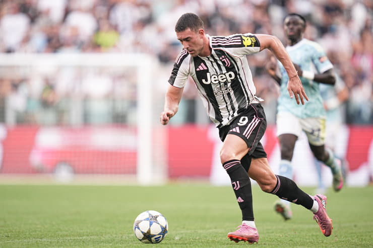 Dusan Vlahovic contro la Next Gen - Foto Lapresse - Jmania.it