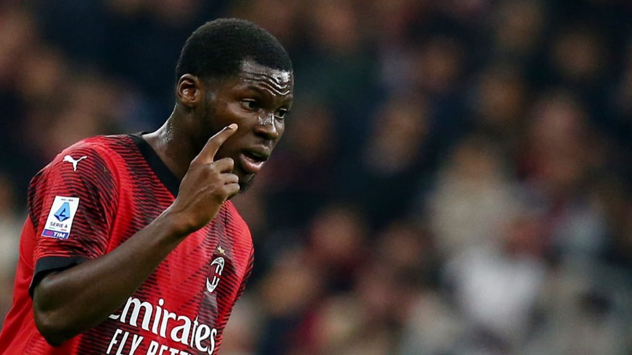 Musah con la maglia del Milan - Foto Lapresse - Jmania.it