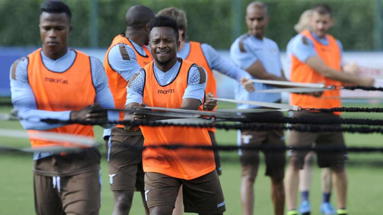 Allenamento della Lazio