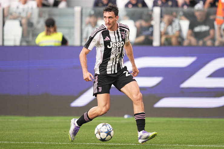 Andrea Cambiaso con la maglia della Juventus - Foto Lapresse - Jmania.it
